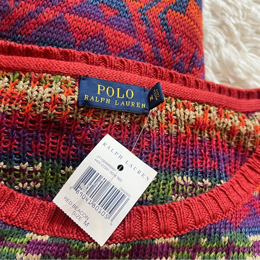 Colorful Patterned Knit Dress - Picture 3 of 6
